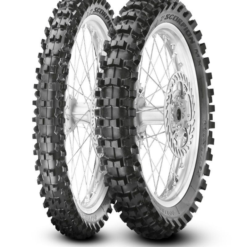 PNEU PIRELLI 2.50 -10 33J SC MX32 M SOFT TT F
