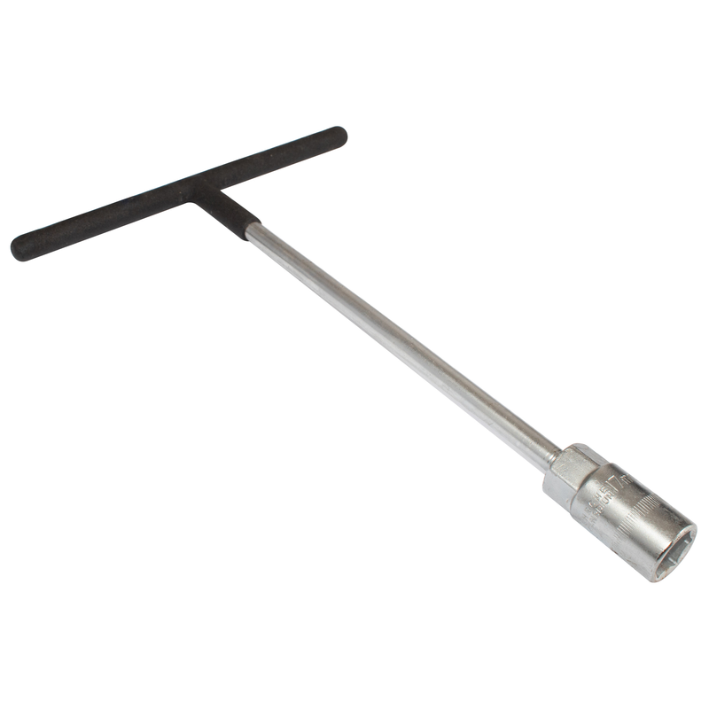 DOUILLE EN T 13 MM AVEC POIGNÉE EN CAOUTCHOUC