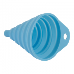 ENTONNOIR EN SILICONE BLEU