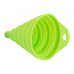 ENTONNOIR EN SILICONE VERT