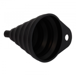 ENTONNOIR EN SILICONE NOIR