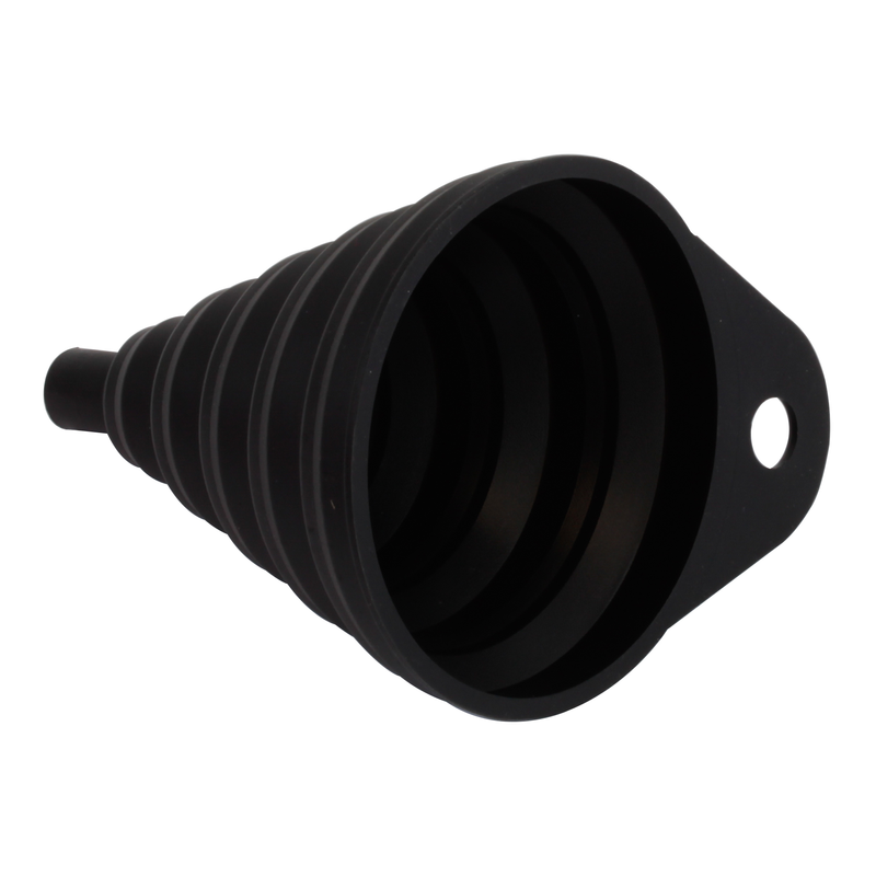 ENTONNOIR EN SILICONE NOIR