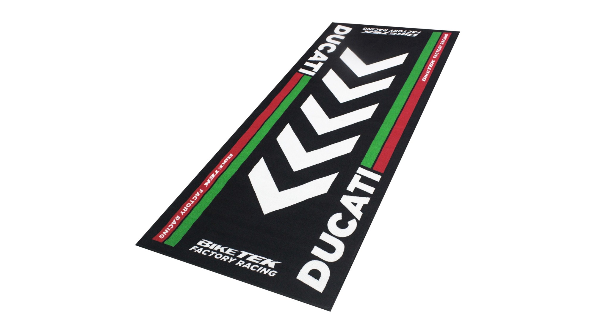 TAPIS DE GARAGE BIKETEK SÉRIE 4 DUCATI 190 x 80 cm  1,52 m²