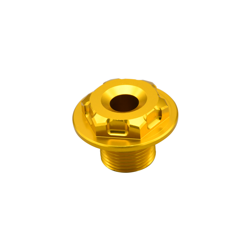 STEERING STEM NUT GOLD M20x27-P1.5L17.4 SHERCO [56D003D]