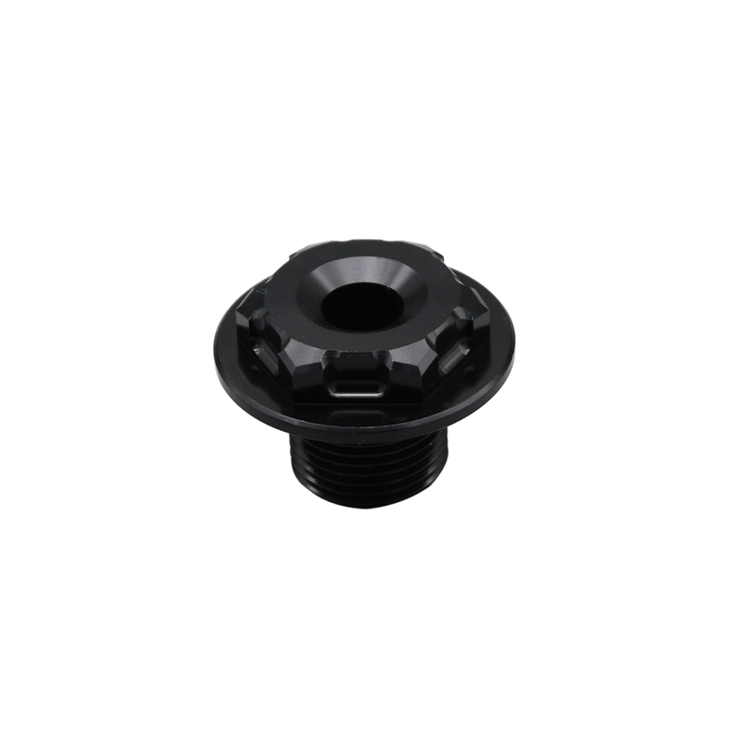 STEERING STEM NUT BLACK M20x27-P1.5L17.4 SHERCO [56D003K]