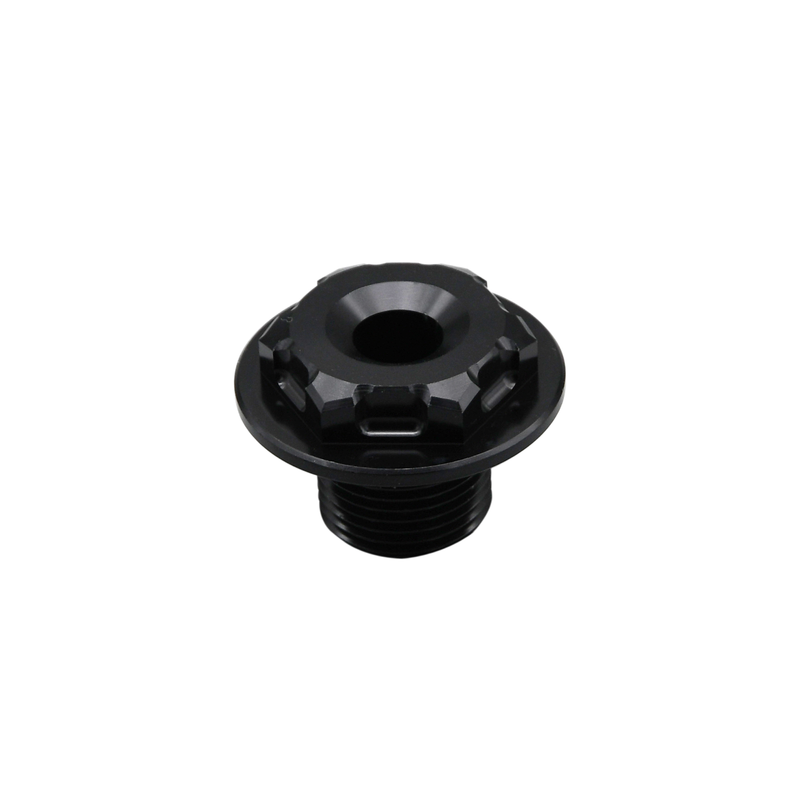 ÉCROU DE TIGE DE DIRECTION NOIR M24x30 P1,25 H10 GAZ GAS