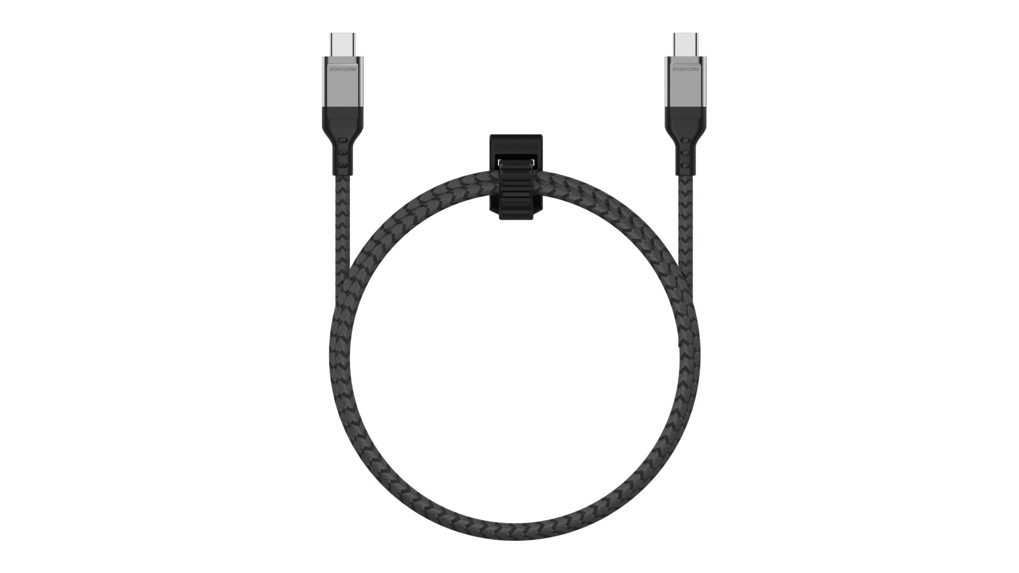ROKFORM Câble de charge USB C vers USB C 100 W en Kevlar - 3,3 pi