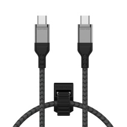 ROKFORM Câble de charge USB C vers USB C 100 W en Kevlar - 3,3 pi