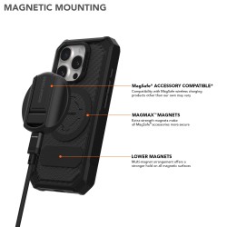 ROKFORM Coque robuste pour iPhone 16 Pro - Noir