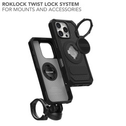 ROKFORM Coque robuste pour iPhone 16 Pro - Noir