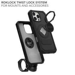 ROKFORM Coque robuste pour iPhone 16 Pro Max - Noir