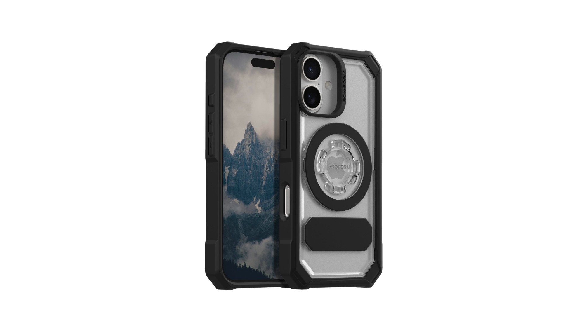 ROKFORM Coque Crystal pour iPhone 16 - Transparente