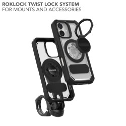 ROKFORM Coque Crystal pour iPhone 16 - Transparente