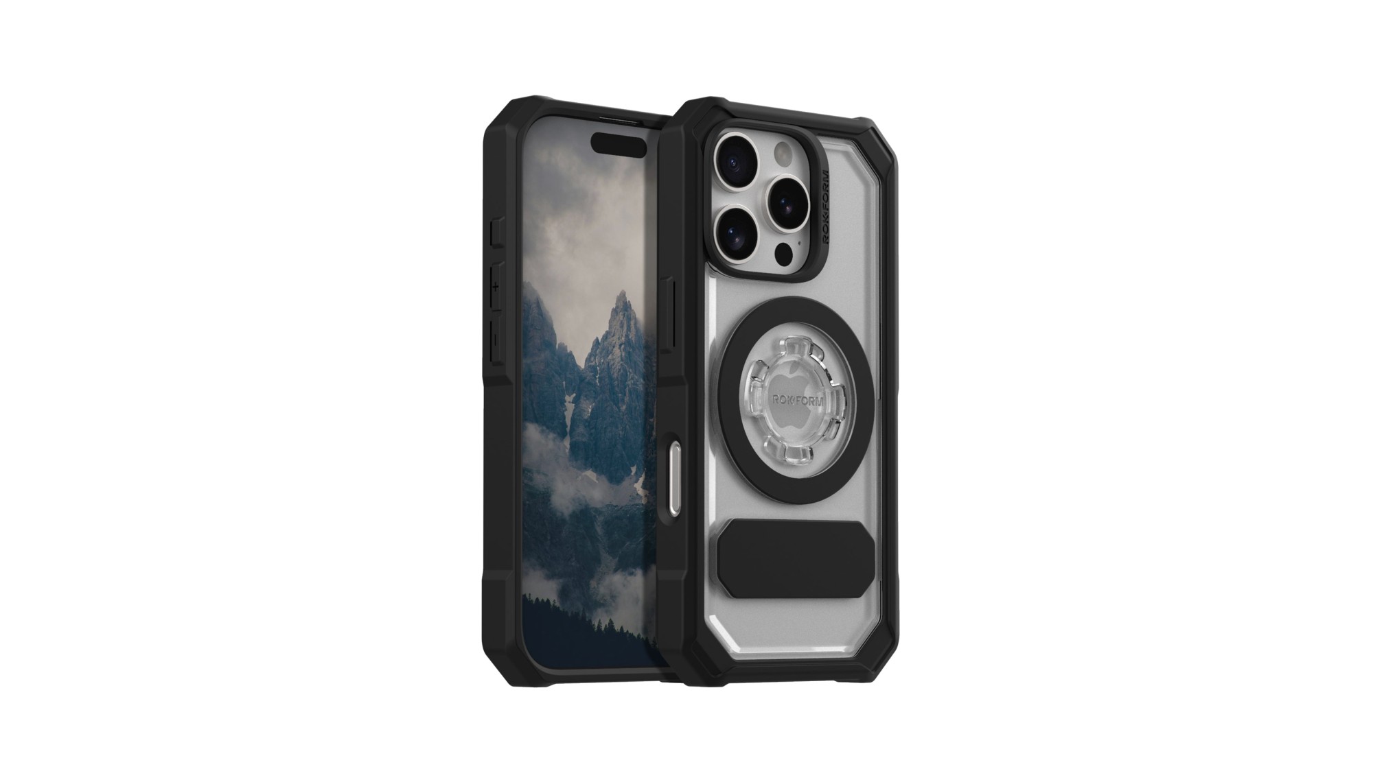 ROKFORM Coque Crystal pour iPhone 16 Pro - Transparente