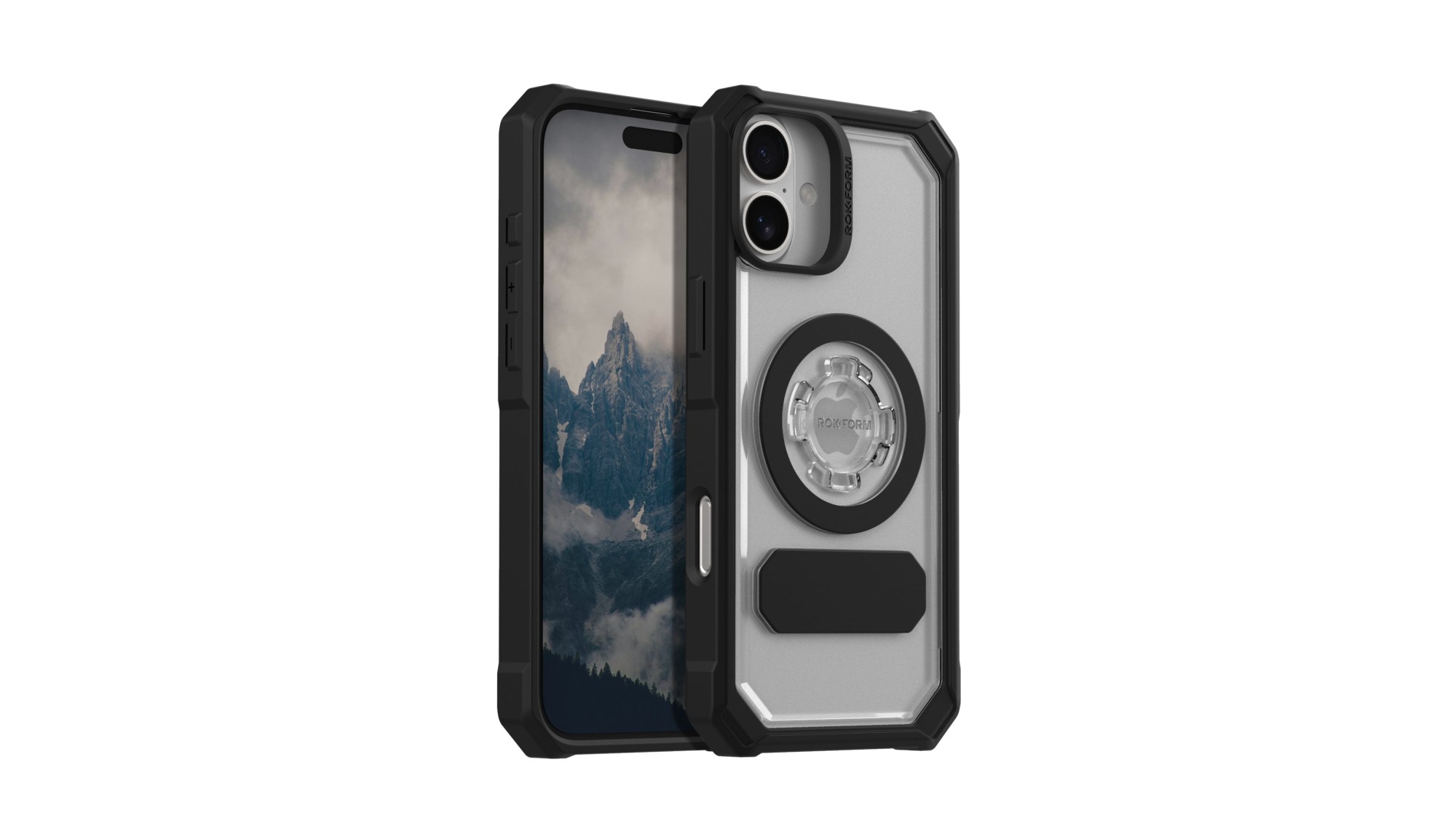 ROKFORM Coque Crystal pour iPhone 16 Plus - Transparente