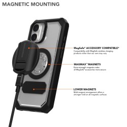 ROKFORM Coque Crystal pour iPhone 16 Plus - Transparente