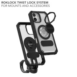 ROKFORM Coque Crystal pour iPhone 16 Plus - Transparente