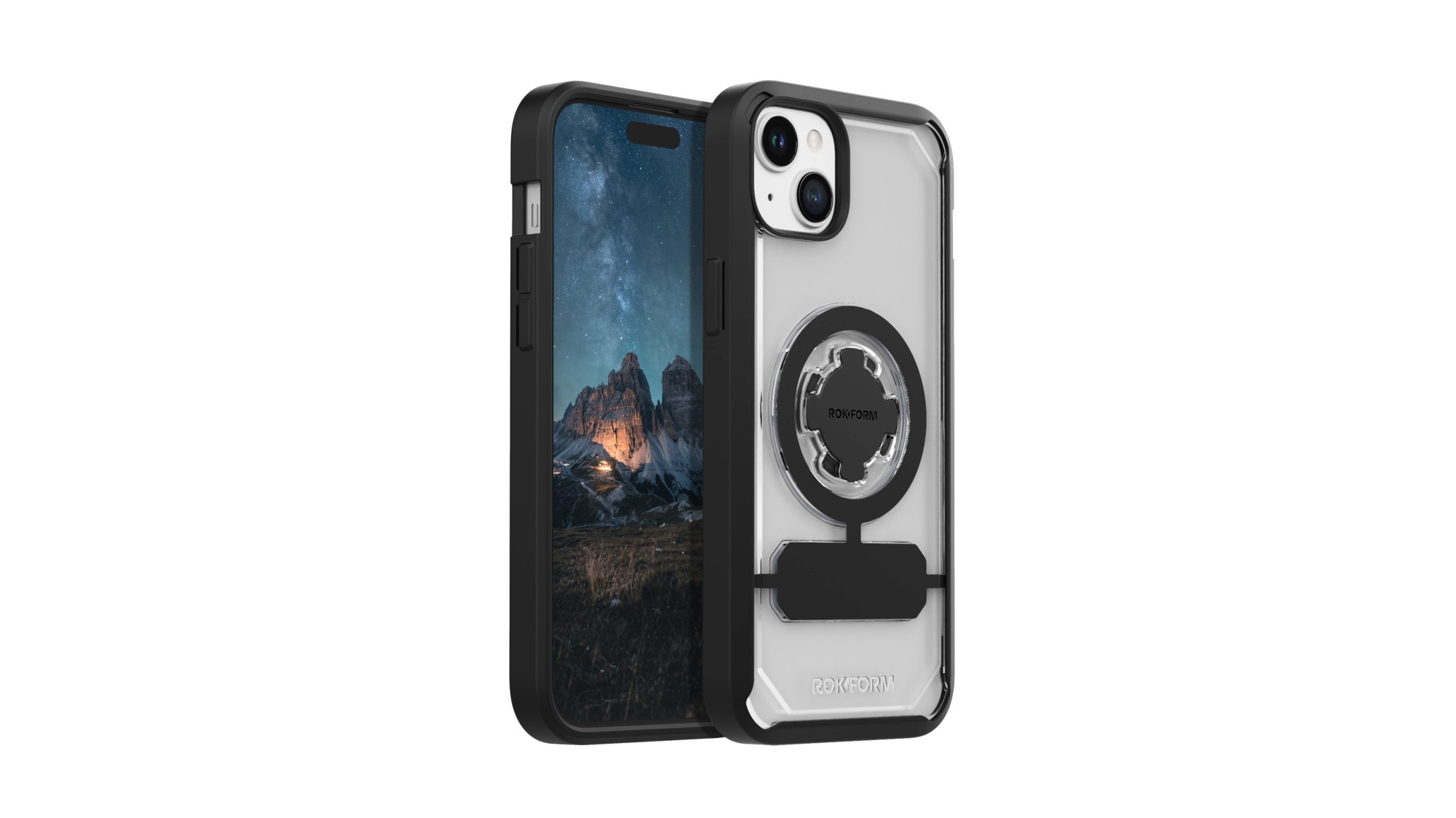 ROKFORM Coque Crystal pour iPhone 15 Plus - Transparente