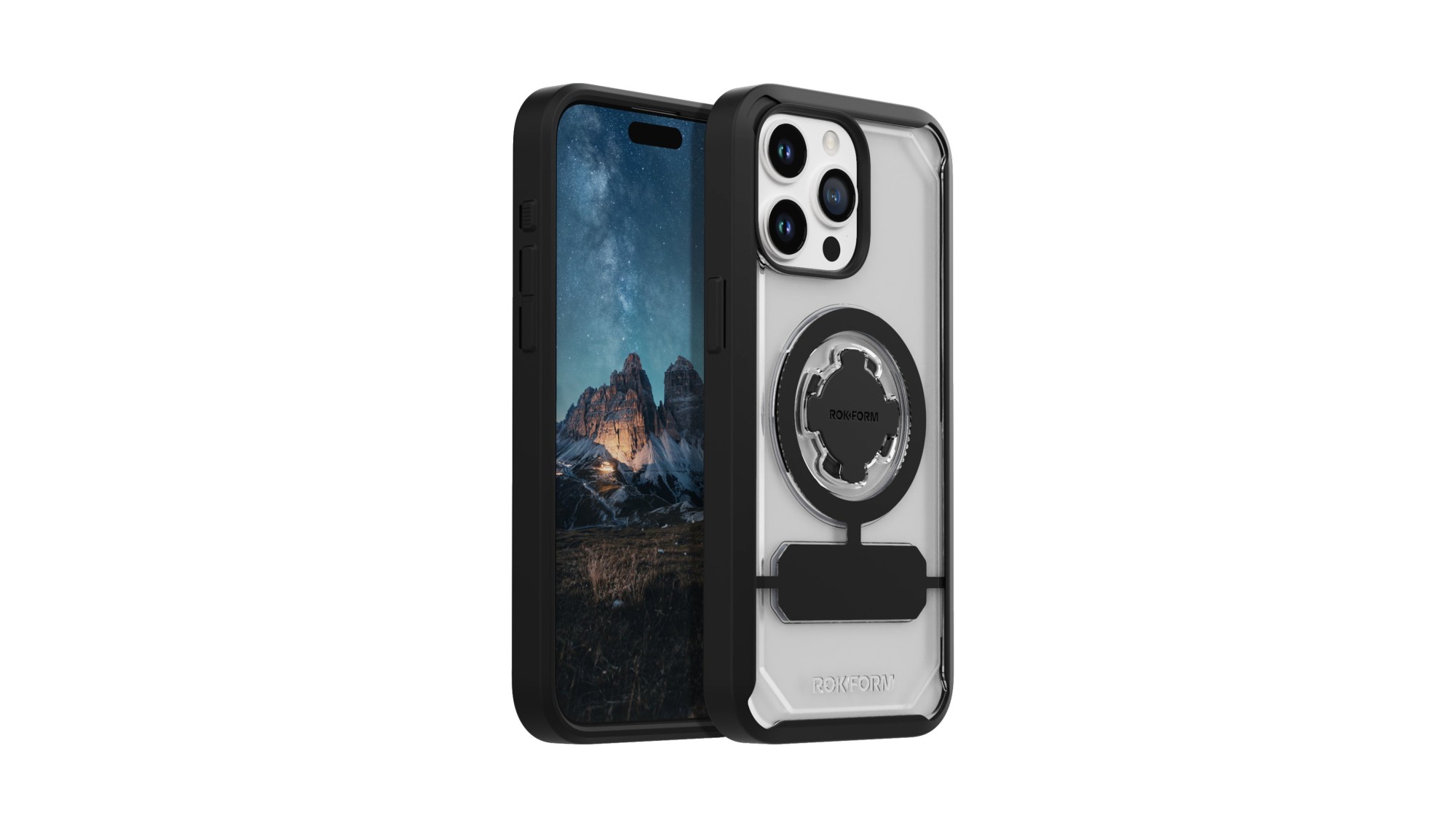 ROKFORM Coque Crystal pour iPhone 15 Pro Max - Transparente