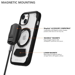 ROKFORM Coque Eagle 3 pour iPhone 15 - Transparente