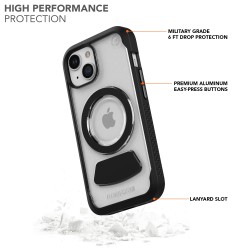 ROKFORM Coque Eagle 3 pour iPhone 15 - Transparente