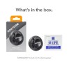 ROKFORM Support adhésif pour tableau de bord de voiture (verrou tournant en aluminium)
