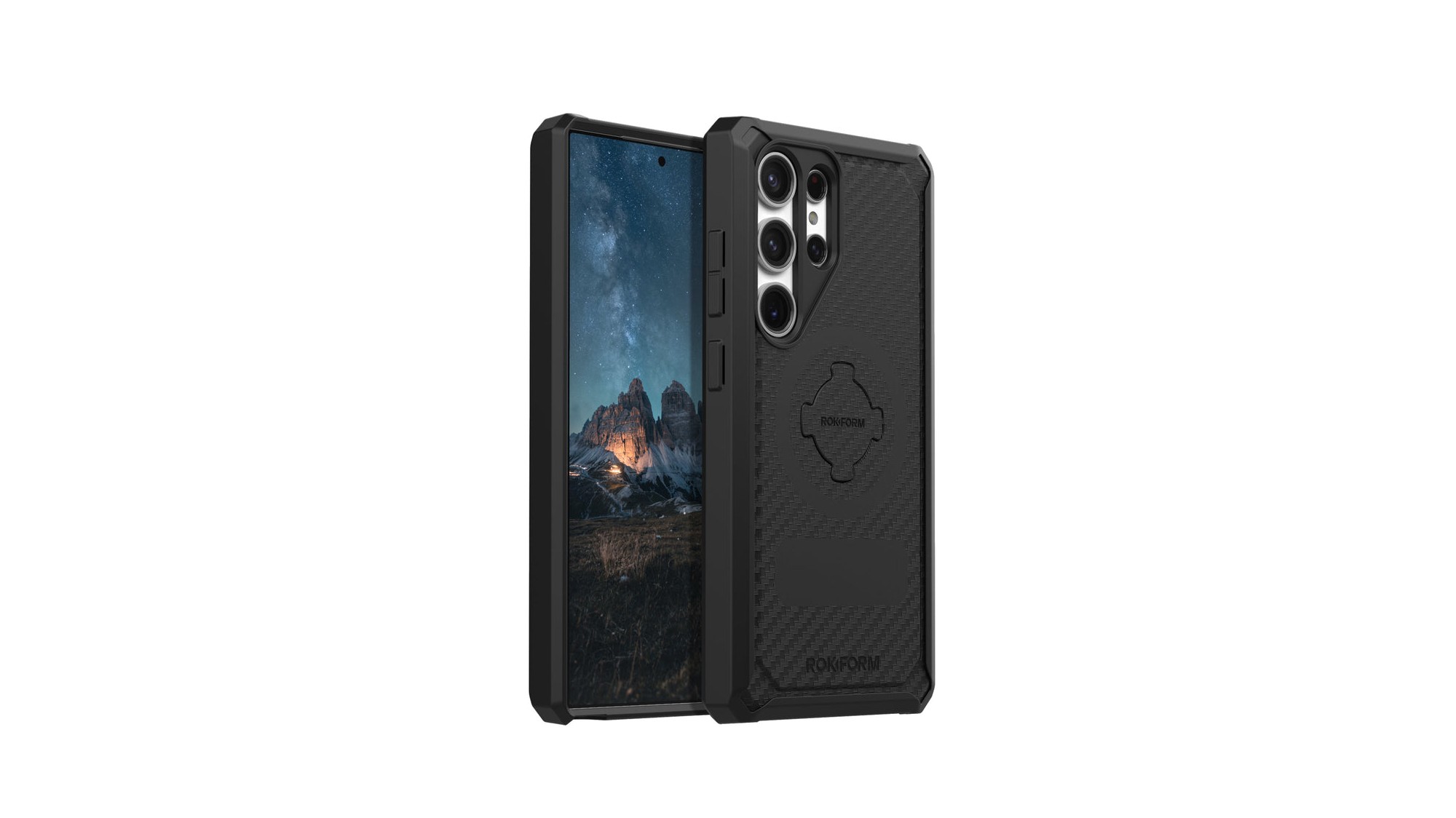ROKFORM Coque robuste pour Samsung Galaxy S24 Ultra 5G, noire