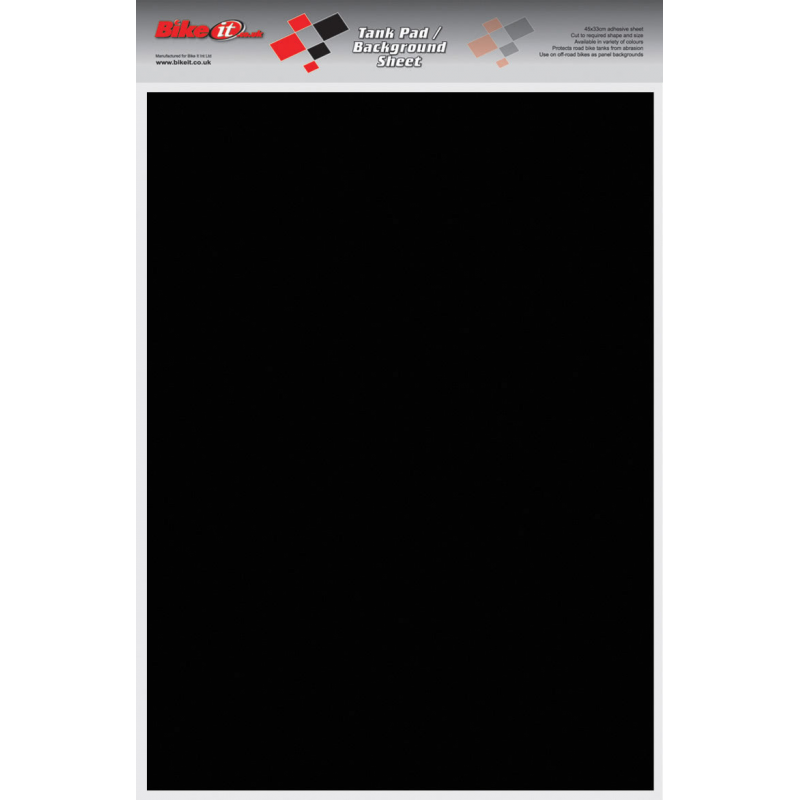 Feuille de fond pour protection de réservoir 45 x 33 cm noir