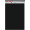 Feuille de fond pour protection de réservoir 45 x 33 cm effet carbone