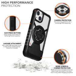 ROKFORM Coque Crystal pour iPhone 13 Pro - Transparente