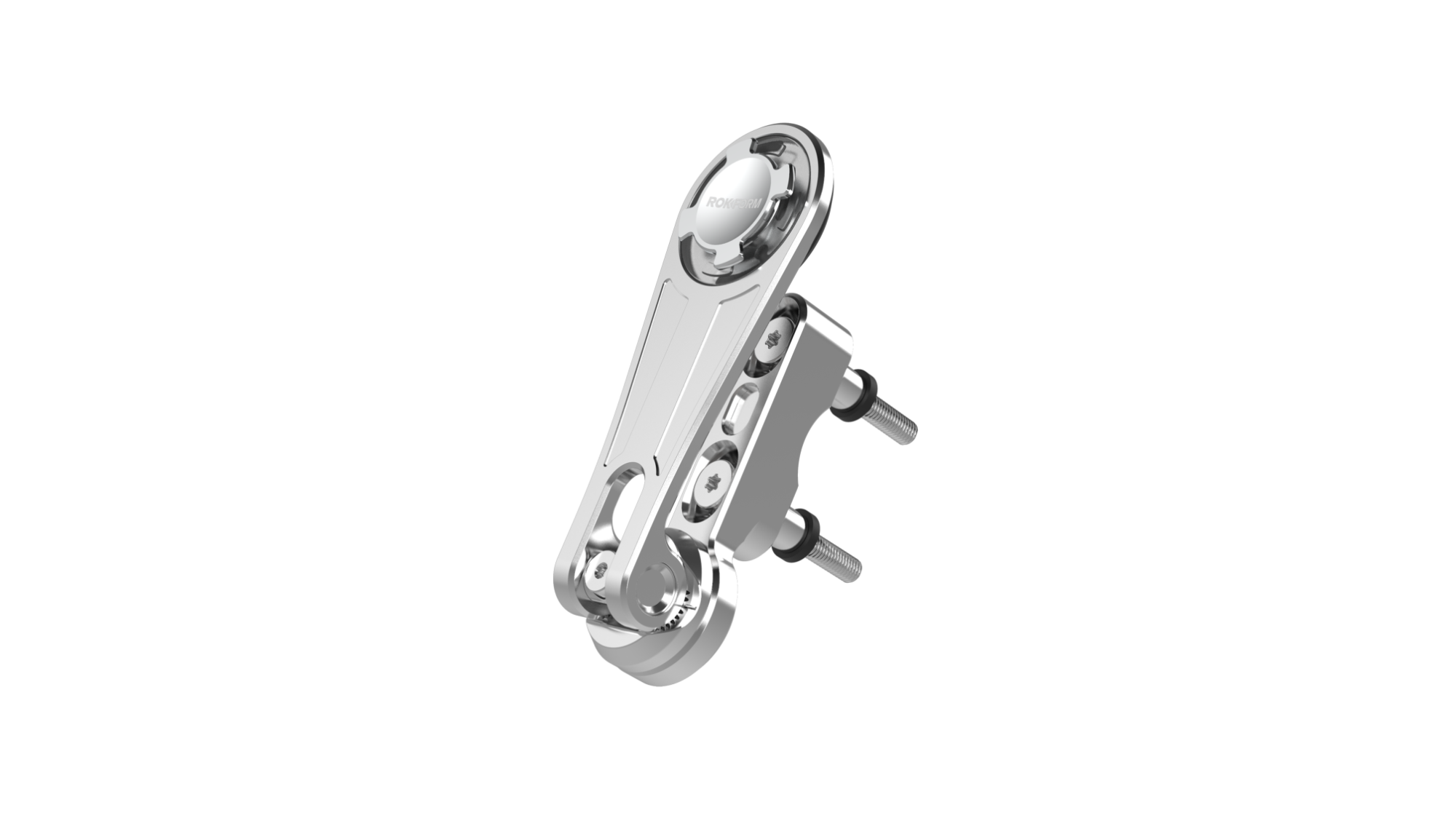 ROKFORM Support moto en aluminium poli pour perchoir... Convient désormais aux vélos HD et métriques