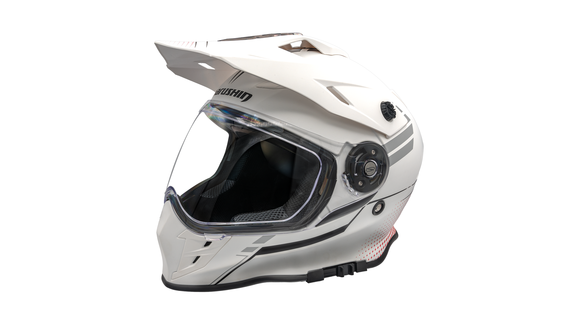 Casque de moto TRAIL ADVENTURE MARUSHIN RS-MX-DIRT BLANC XS