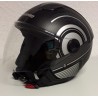 CASQUE DE MOTO JET MARUSHIN C-699 DECO GRIS XL