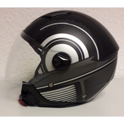 CASQUE DE MOTO JET MARUSHIN C-699 DECO GRIS S