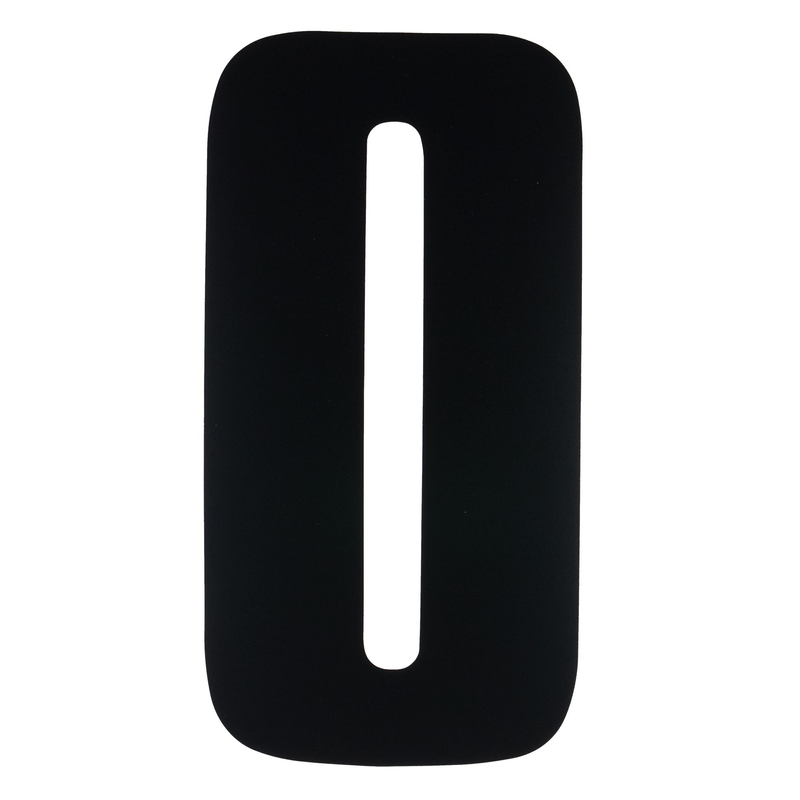 NUMÉROS DE COURSE MX NOIR 10,2 cm AUTOCOLLANTS LOT DE 10