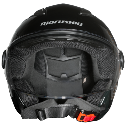 CASQUE DE MOTO JET MARUSHIN C-699 NOIR XXL