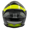 CASQUE DE MOTO JET MARUSHIN C-729 TORNADO NOIR JAUNE L