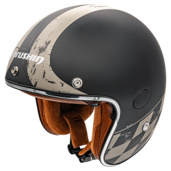 CASQUE JET DE MOTO MARUSHIN...