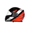CASQUE INTEGRAL DE MOTO MARUSHIN M-299 CONQUERANT NOIR ROUGE XL