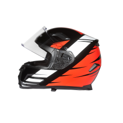 CASQUE INTEGRAL DE MOTO MARUSHIN M-299 CONQUERANT NOIR ROUGE XL