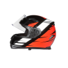 CASQUE INTEGRAL DE MOTO MARUSHIN M-299 CONQUERANT NOIR ROUGE XL