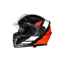CASQUE INTEGRAL DE MOTO MARUSHIN M-299 CONQUERANT NOIR ROUGE XL