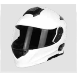CASQUE INTERAL DE MOTO MARUSHIN M-229 CENTO + BLINC M-S7 BLUETOOTH BLANC L