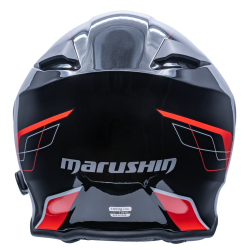 CASQUE MODULABLE DE MOTO MARUSHIN M-612 TARENT + BLINC M-S7 BLUETOOTH L