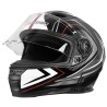 CASQUE INTEGRAL DE MOTO MARUSHIN M-899 CHAMPION NOIR ROUGE XL