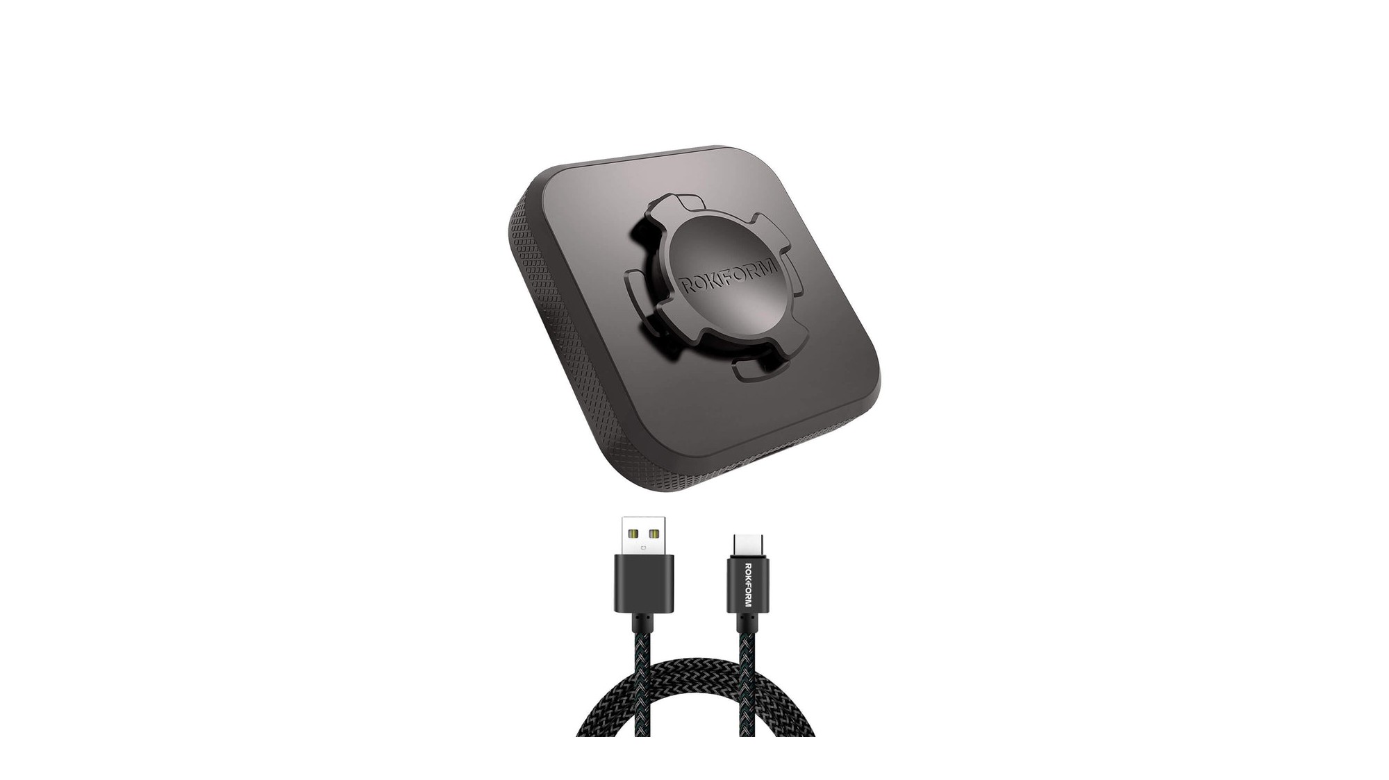 ROKFORM Chargeur sans fil à verrouillage par rotation