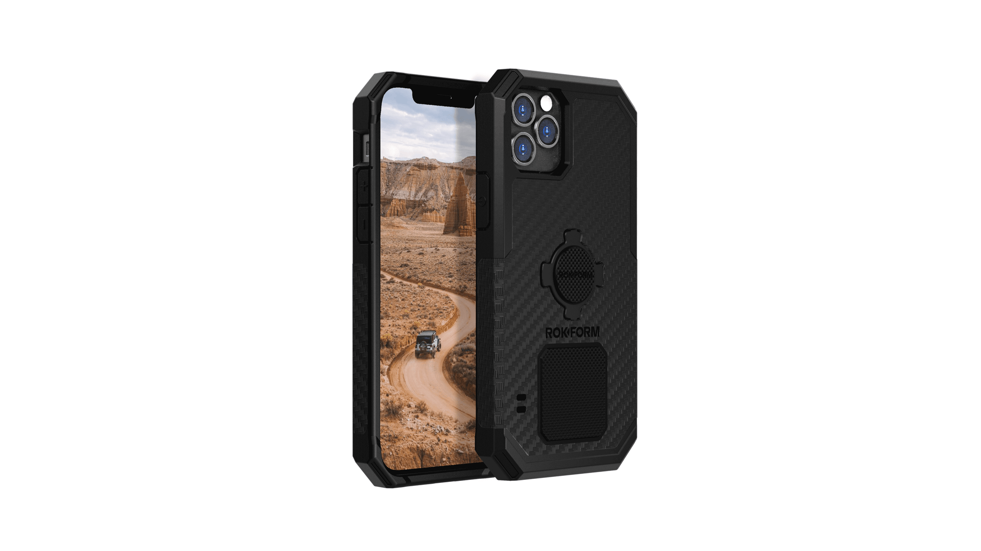 ROKFORM Coque Rugged pour iPhone 12 / iPhone 12 Pro (6,1") - Noir