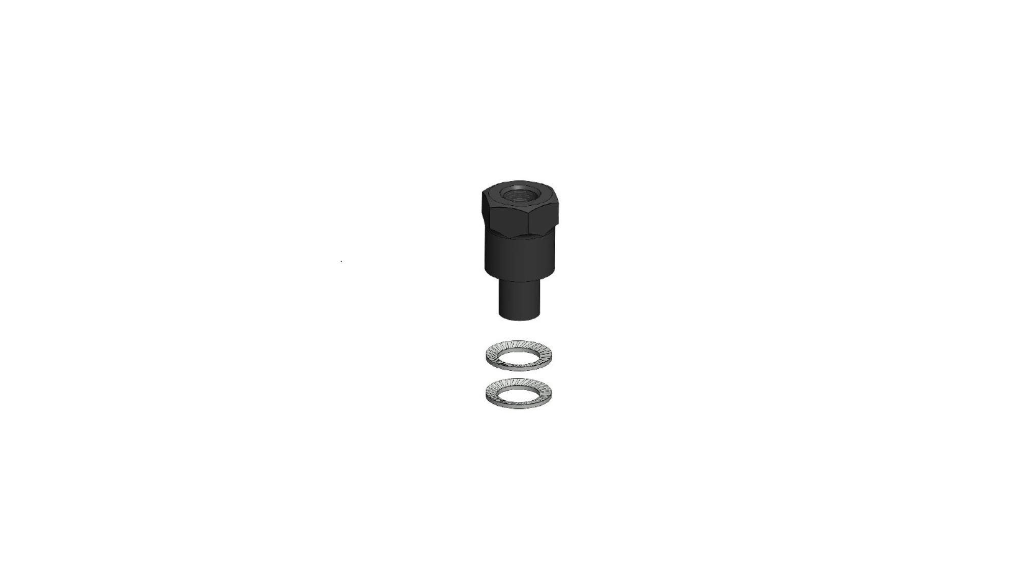 Kit d adaptateur pour potence de rétroviseur Quad Lock