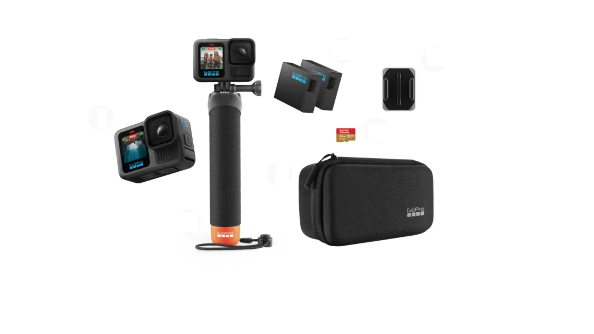 Pack caméra GOPRO HERO13 Black + accessoires Pack caméra GOPRO HERO13 Black + accessoires
