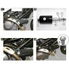 PROTECTION DE CADRE DUCATI MONSTER  00 NOIRE SANS COUPURE